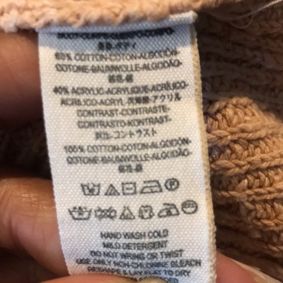 💙 Free People Knit Cropped Hoodie Sweatshirt - Picture 8 of 12